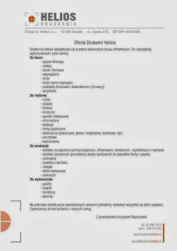 Drukarnia Helios s.c.